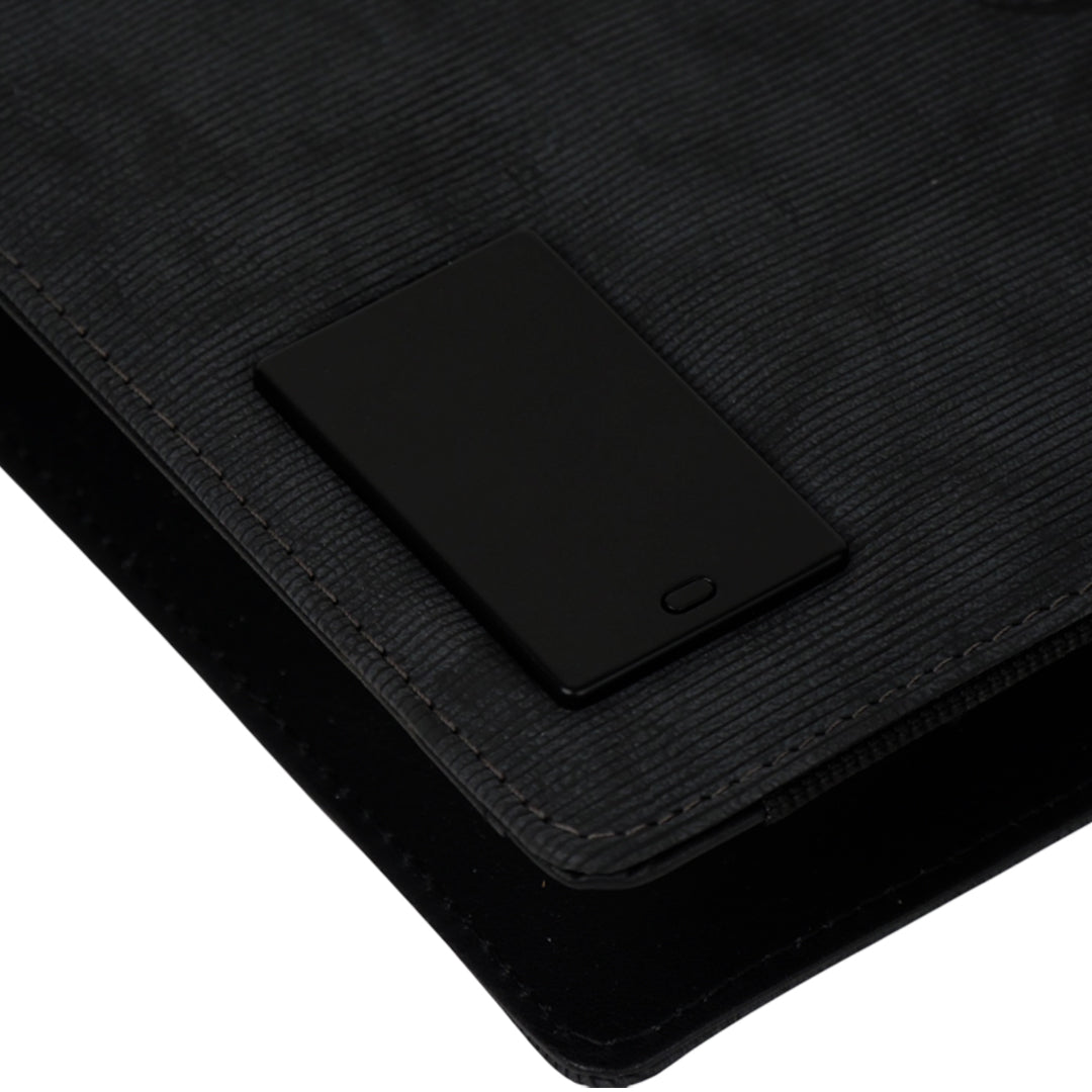 Personalized Smart Diary with Wireless Charging, Table Lamp & LED Name Display | 8000mAh Powerbank Organizer