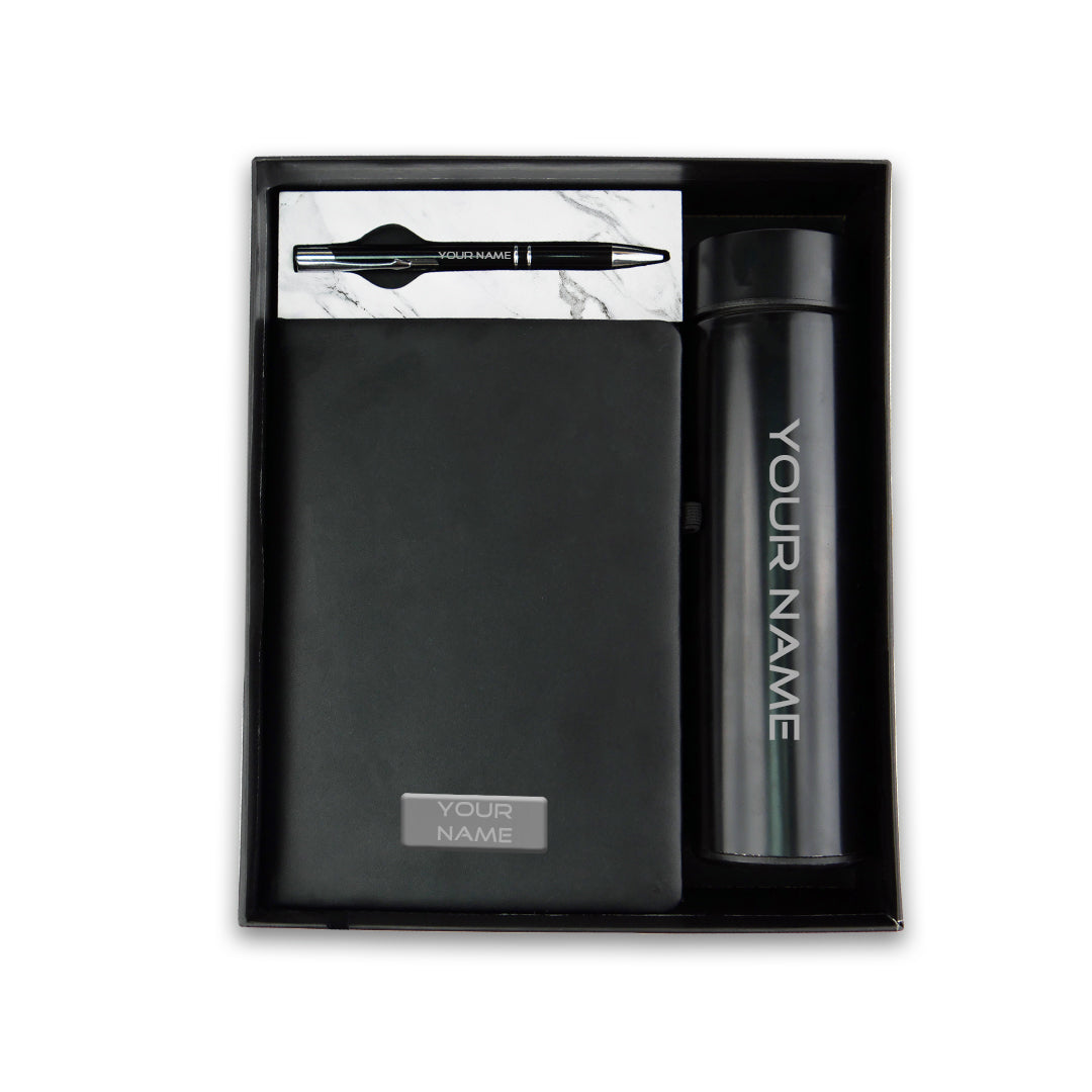 Notebook Pen and Bottle Combo