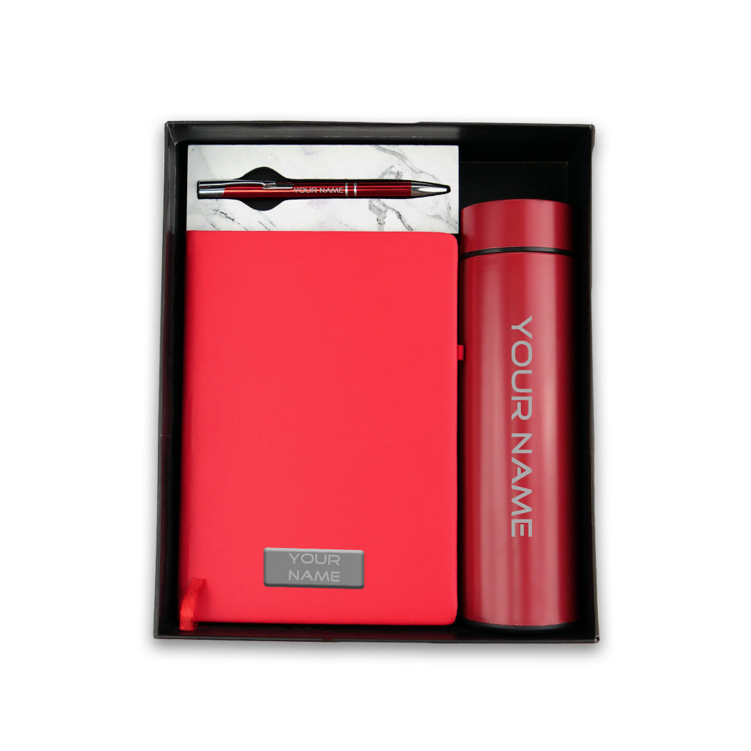 Notebook Pen and Bottle Combo