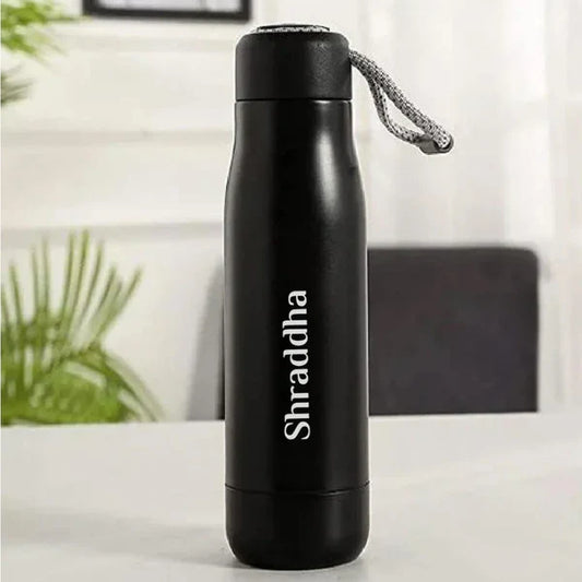 Corporate Gift World – Premium Personalized Stainless Steel Temperature Bottle | 550ml Vacuum Flask with Name Engraving | Ideal for Corporate Gifting