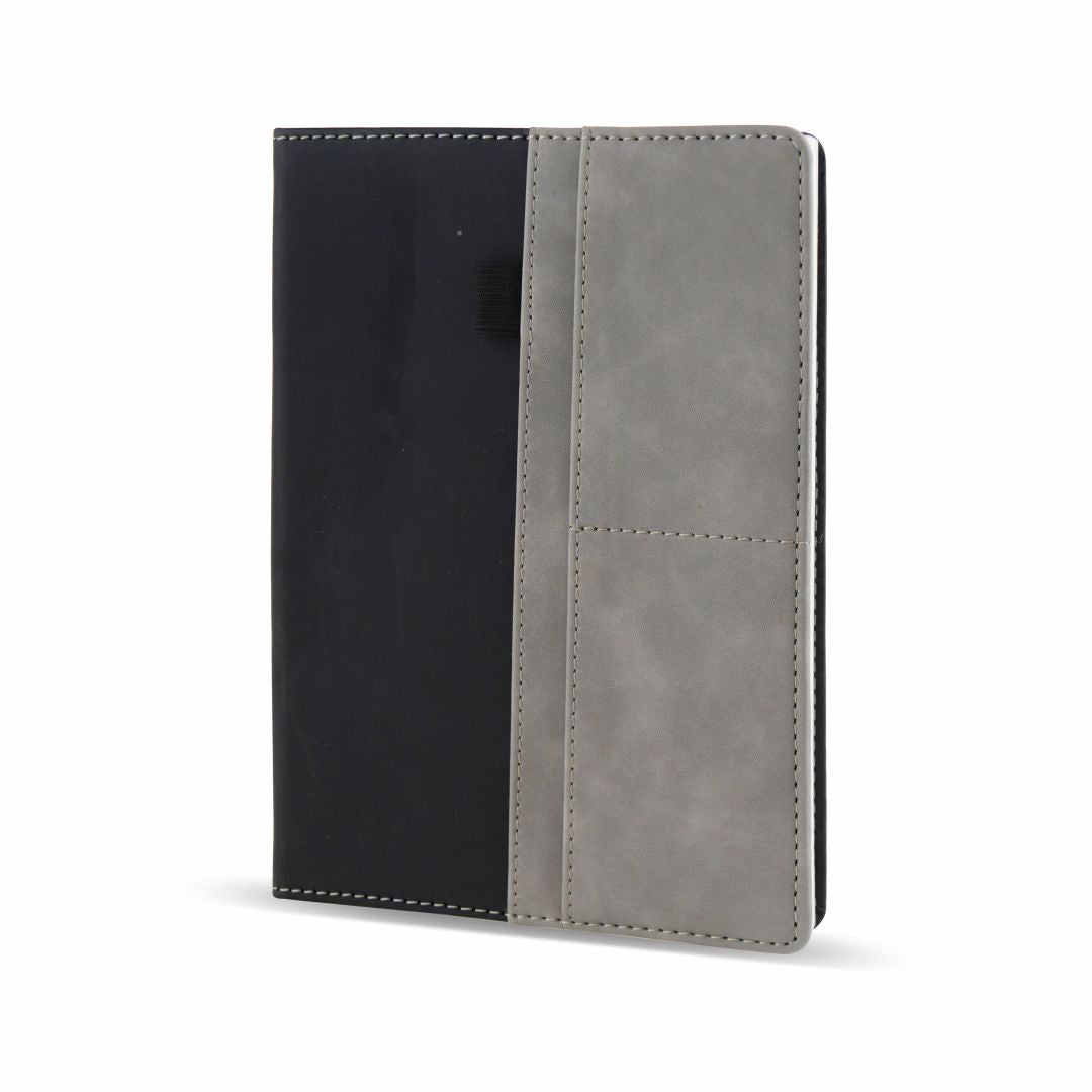 PU leather Notebook pen and keychain combo