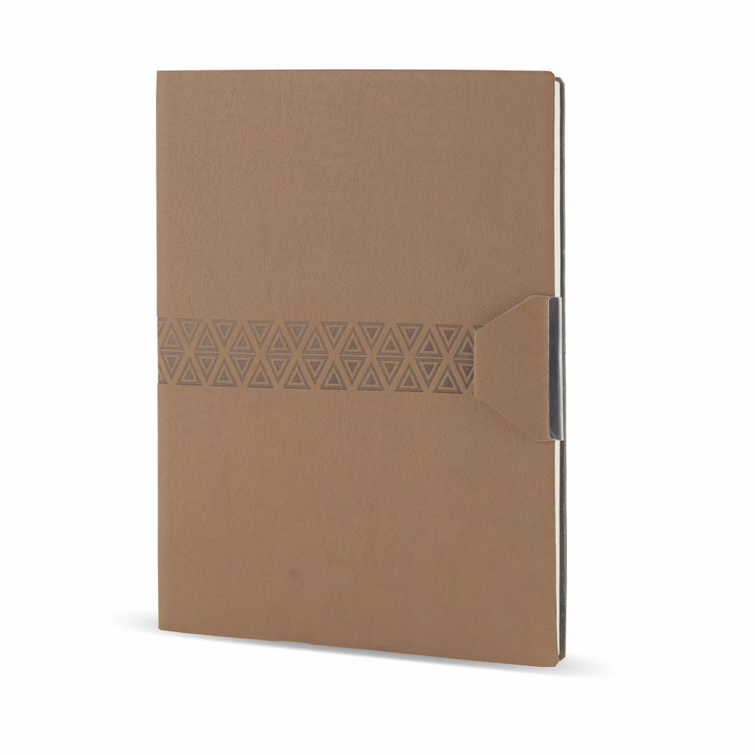 PU leather Notebook pen and keychain combo
