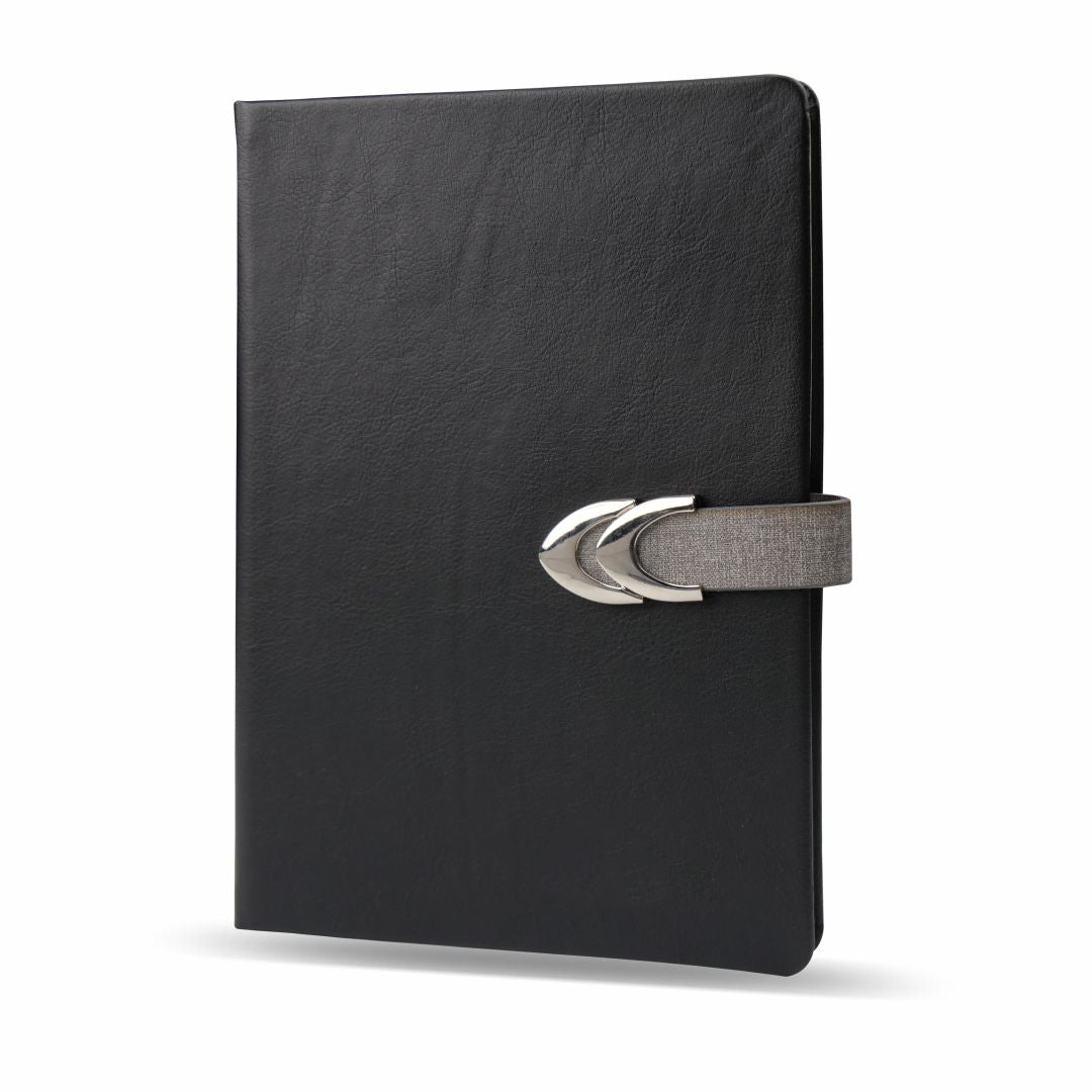 PU leather Notebook pen and keychain combo