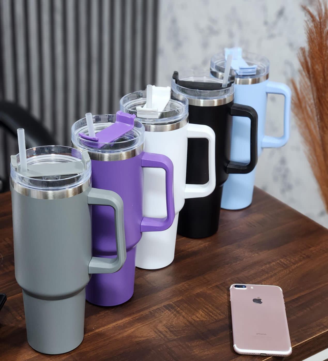 Corporate Gift World™ Personalized Stainless Steel Tumbler – 1200ML | Name Printed | Premium Thermo Mug | Hot & Cold Insulated Travel Bottle