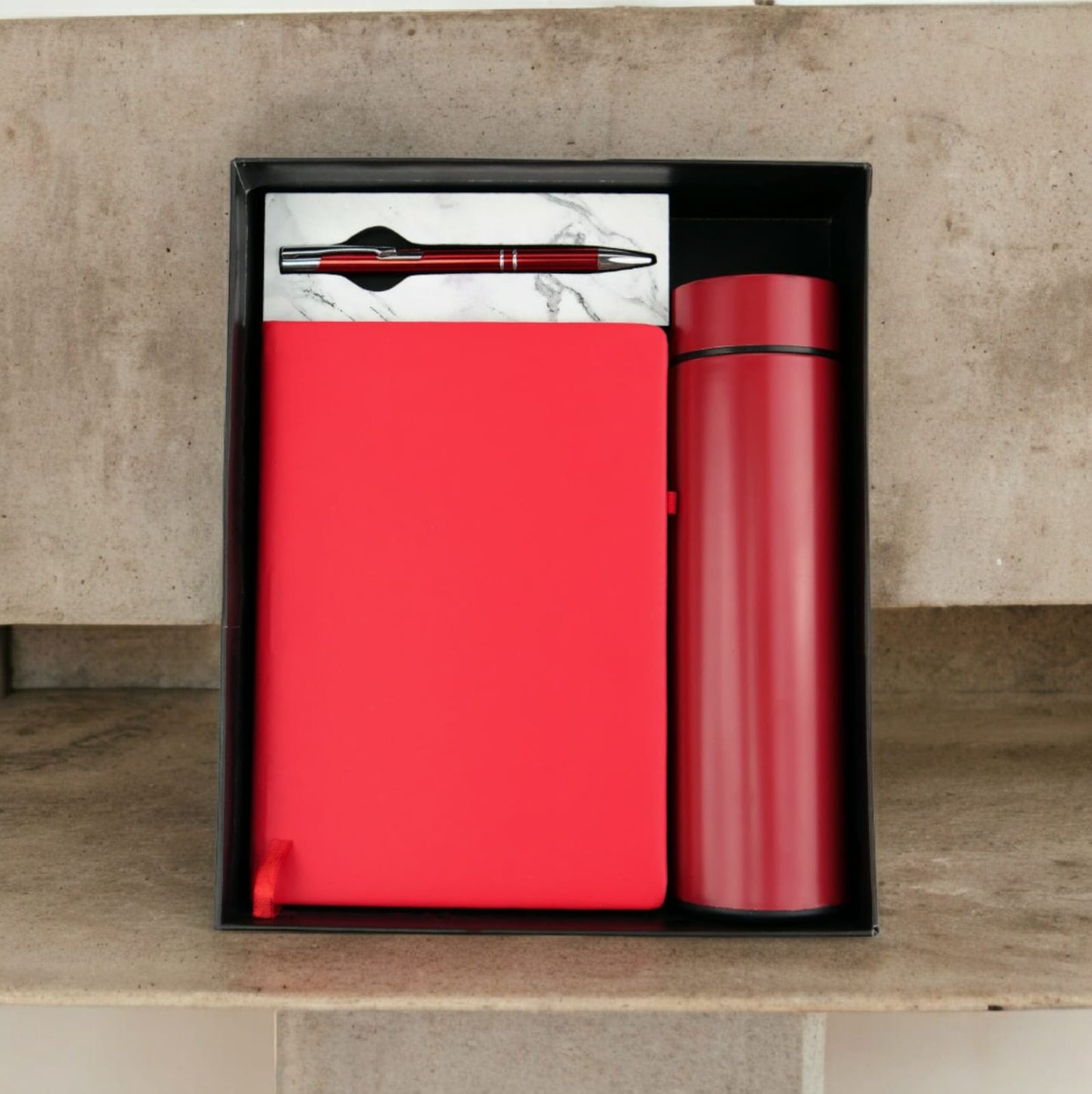 Notebook Pen and Bottle Combo