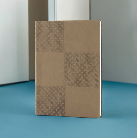 PU Leather soft cover notebook with name print