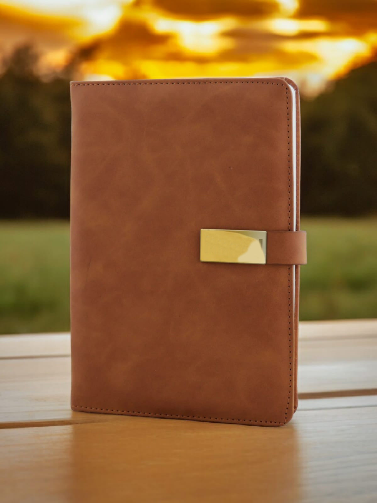 A-5 Size Leather Notebook