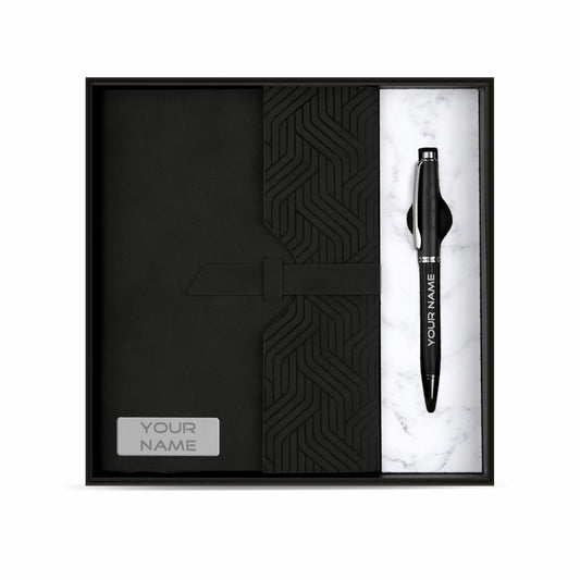 Notebook & Pen Combo Giftset for Employees with Branding