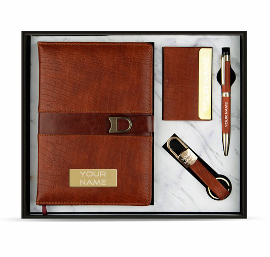 Brown Premium customized giftset