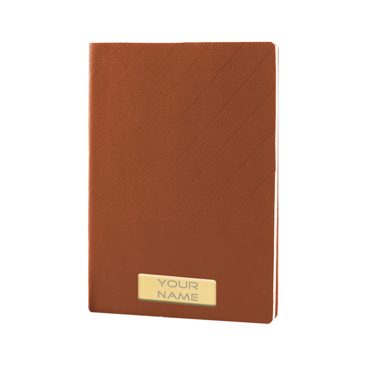 Name Print Leather notebooks customized