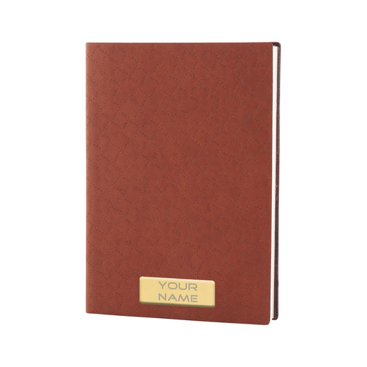 Customized Soft cover notebook with your name print