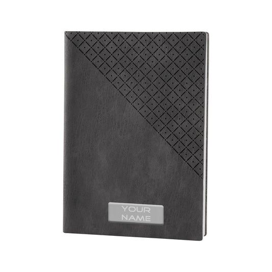 PU leather notebooks with Name print