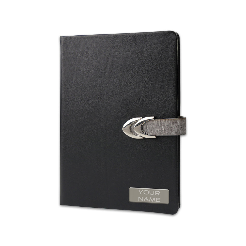 Customized Name and logo Leather Notebook Diary