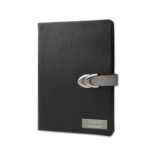 Customized Name and logo Leather Notebook Diary